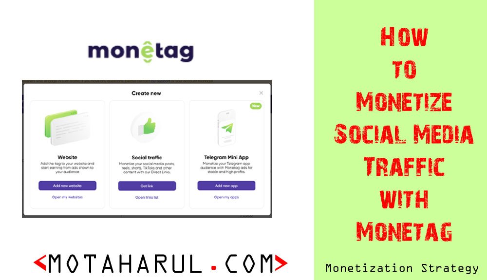 Monetize Social Media Traffic with Monetag