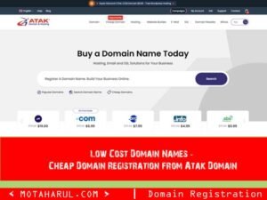 Low Cost Domain Names – Cheap Domains | AtakDomain