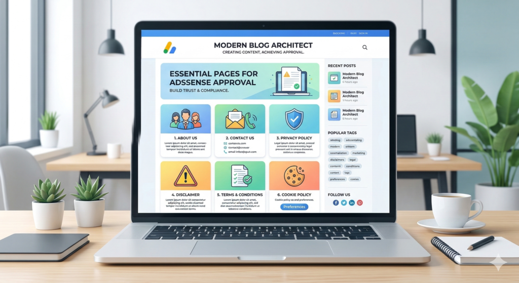 6 Legal Pages for AdSense Approval